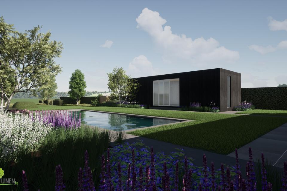 Puur tuinarchitectuur