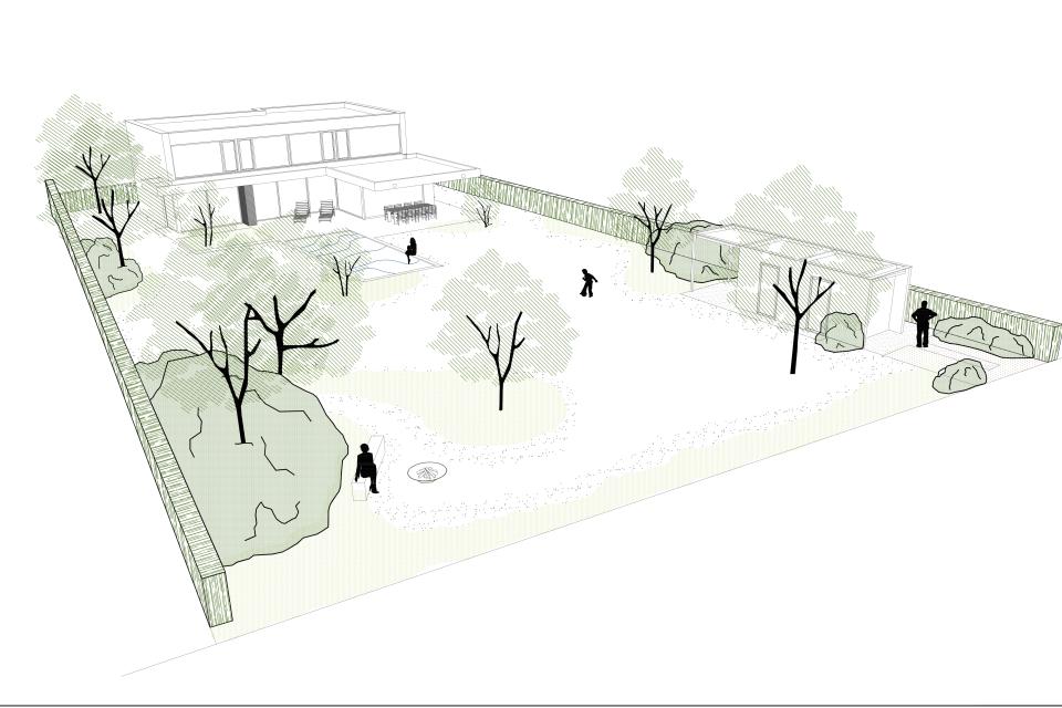 Puur tuinarchitectuur
