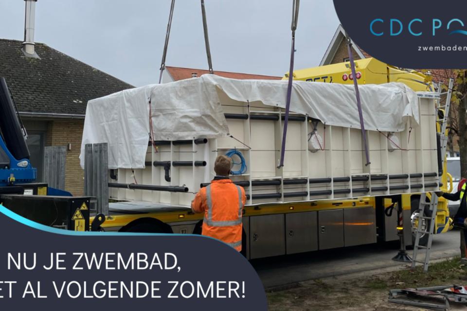 Plaatsen Niveko zwembaden als medevennoot van CDC Pools. 