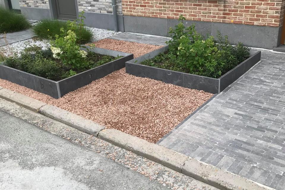 Aanleg voortuin 