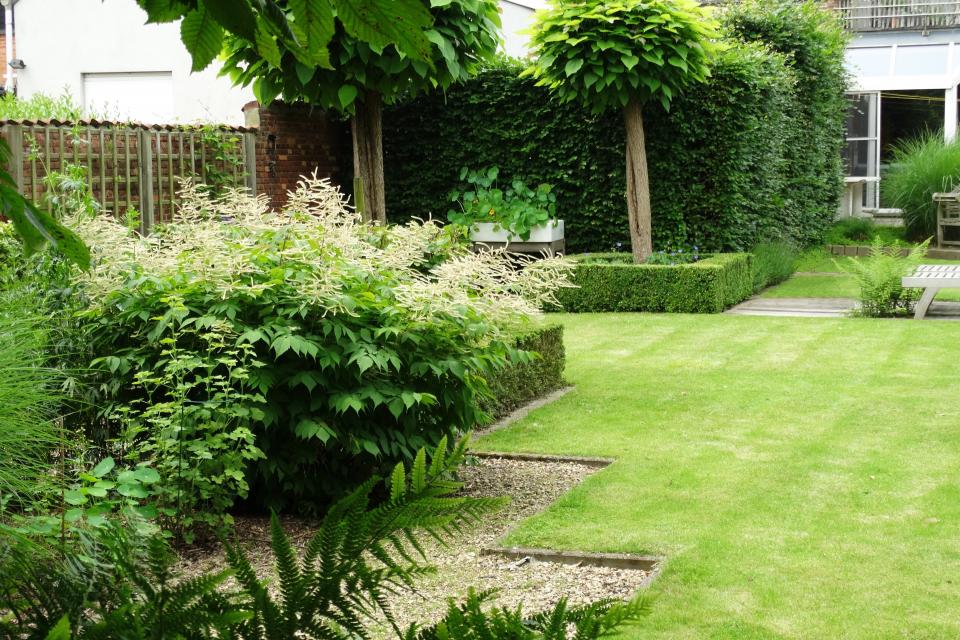 Strakke tuin