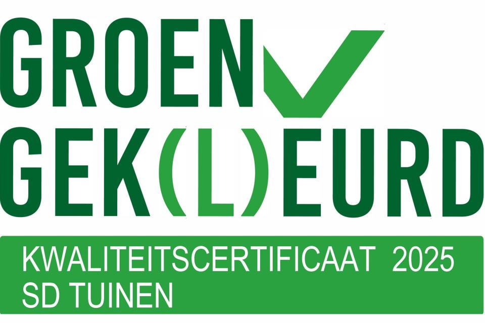 groen gek(l)eurd kwaliteitslabel