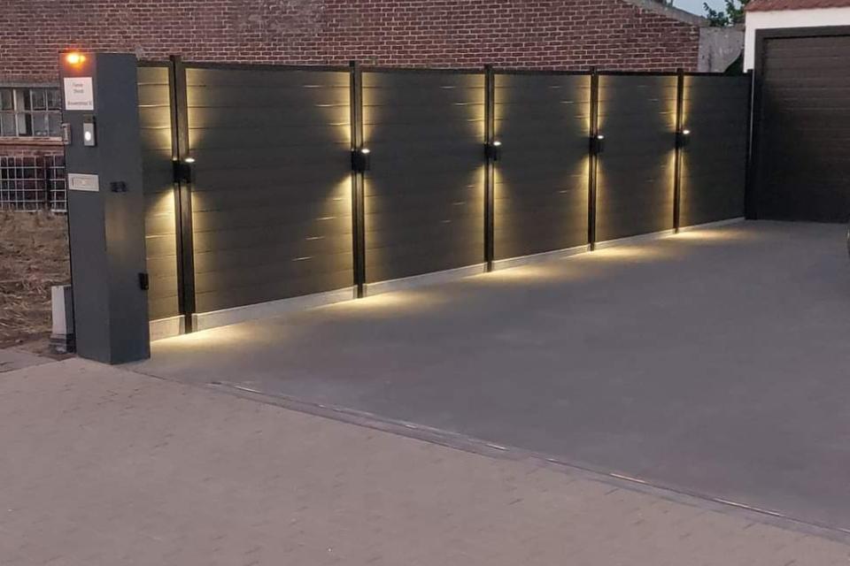 Composiet afsluiting incl verlichting