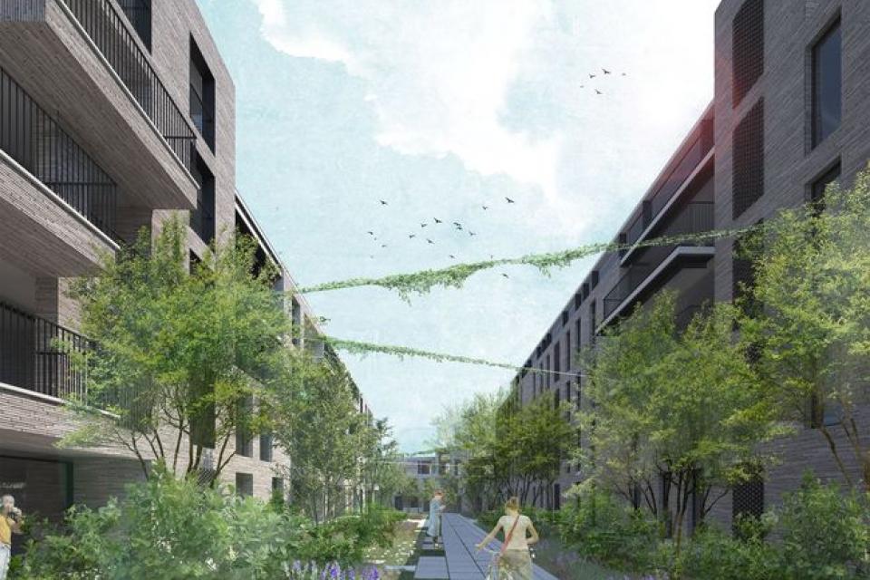 Leuven / Minckelerssite wordt groene woonwijk 