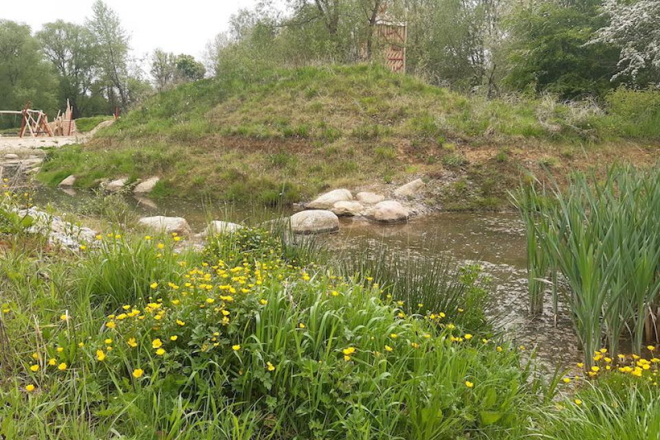 Kessel-Lo / Speeltuin omgevormd tot speellandschap