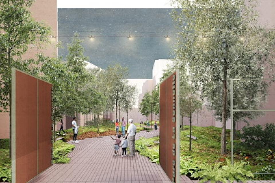 Het Kleine Zennepark in Brussel wint ARC22 Award