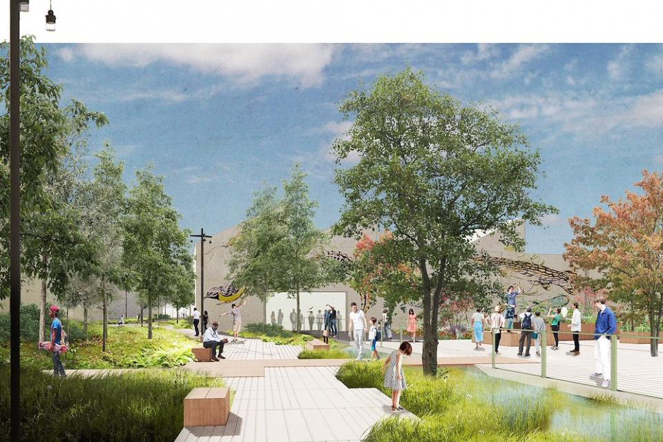 OKRA en BRUT ontwerpen nieuw stadspark in Brussel