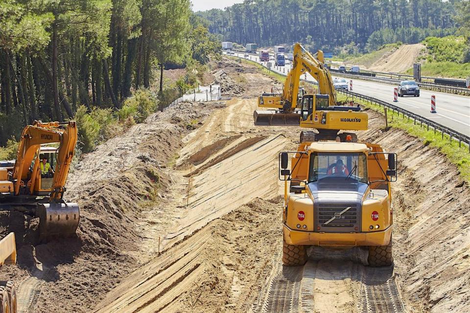 Groen in de Bouw / Studiereis A63 Bordeaux-Biarritz