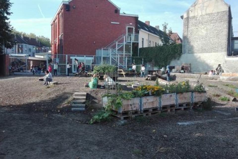 Gent / De Blaisanterie, een nieuwe ontmoetingsplaats en buurtpark 