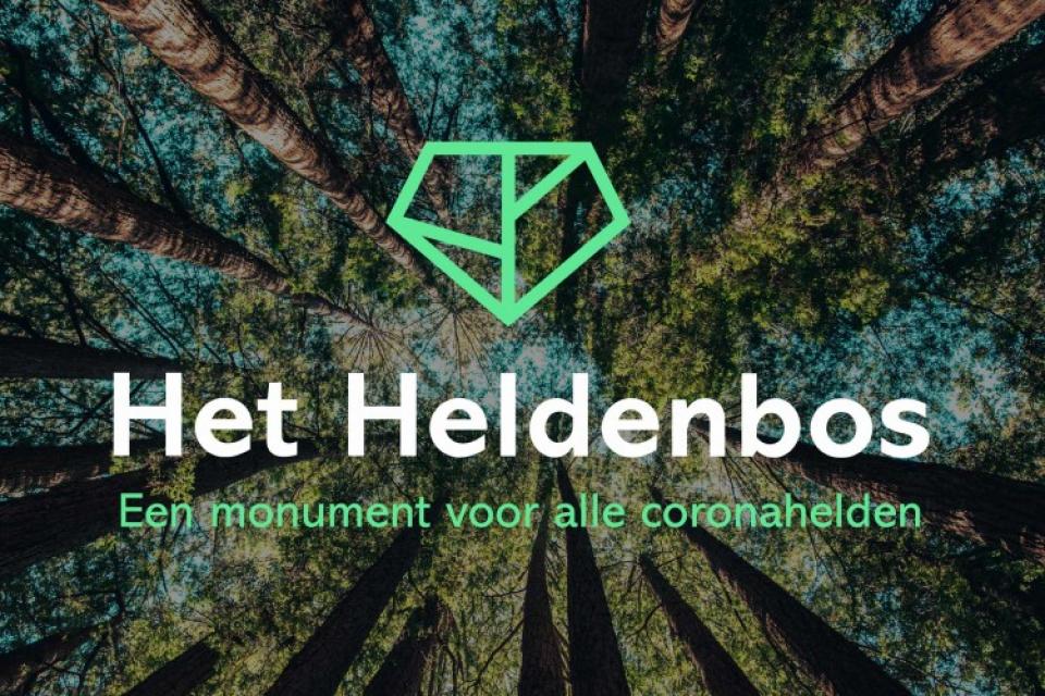 Het Heldenbos / Een monument voor alle coronahelden