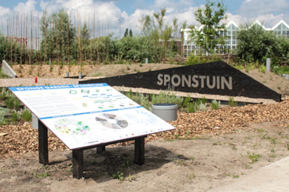 Sponstuin als experimenteerruimte klimaatverandering