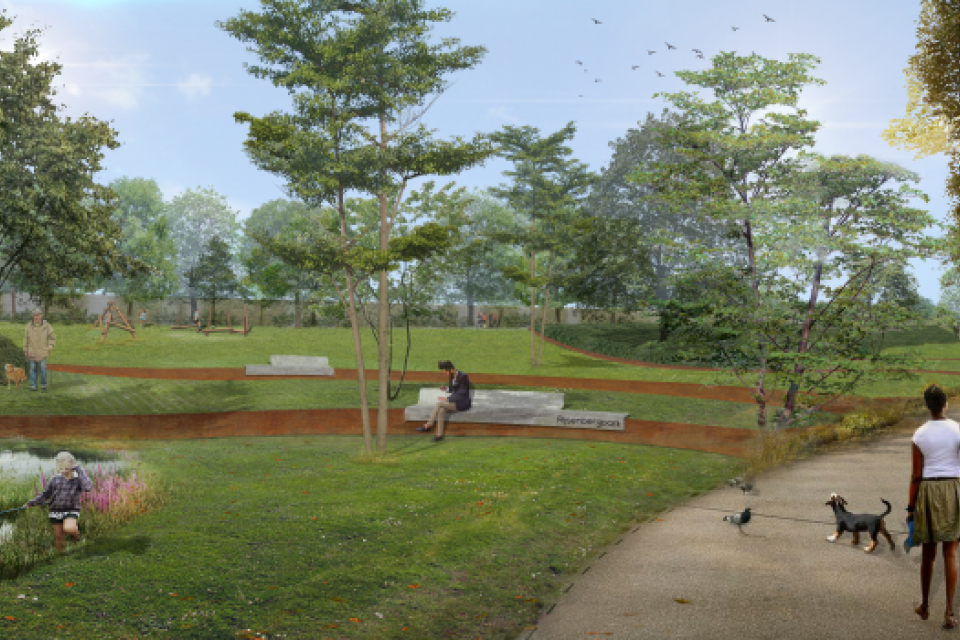 Gent krijgt nieuw park in stationsbuurt