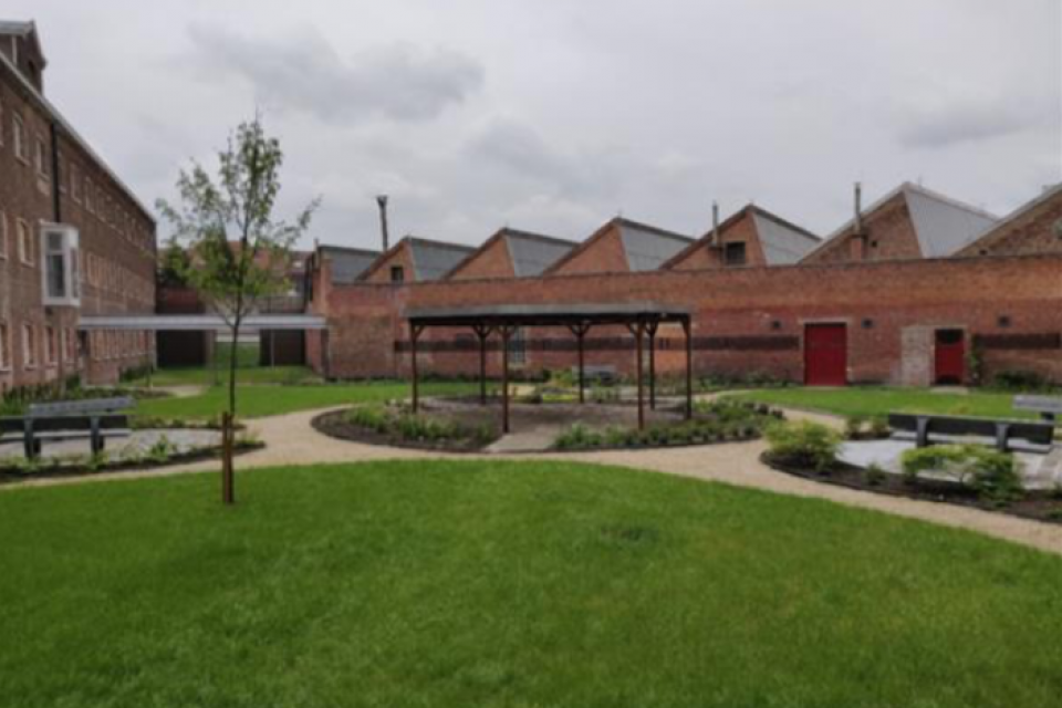 Therapeutische tuinen in gevangenis van Leuven en Hasselt