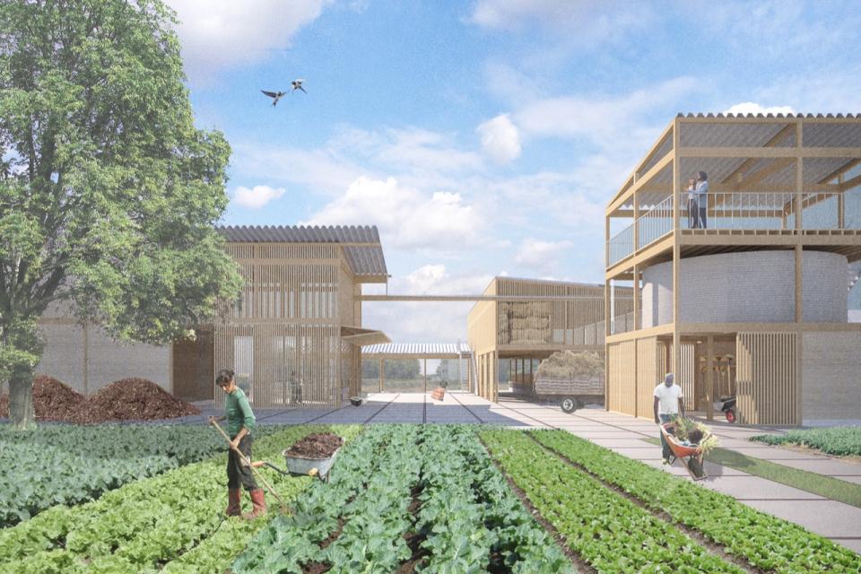 Brussel / Natuurgebied Zavelenberg wordt agro-ecologische boerderij