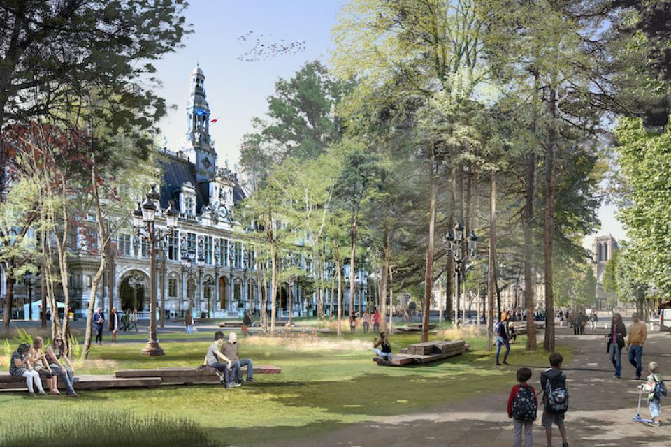 Parijs krijgt vier ‘stadsbossen’