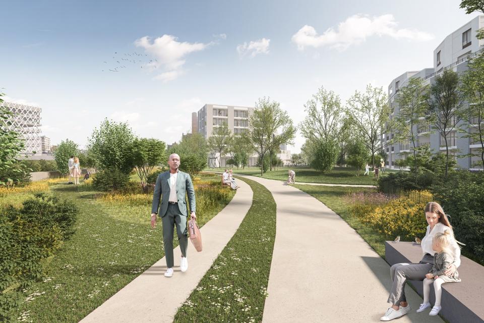 Mechelen / Betoncentrale wordt nieuw groen-blauw stadspark 