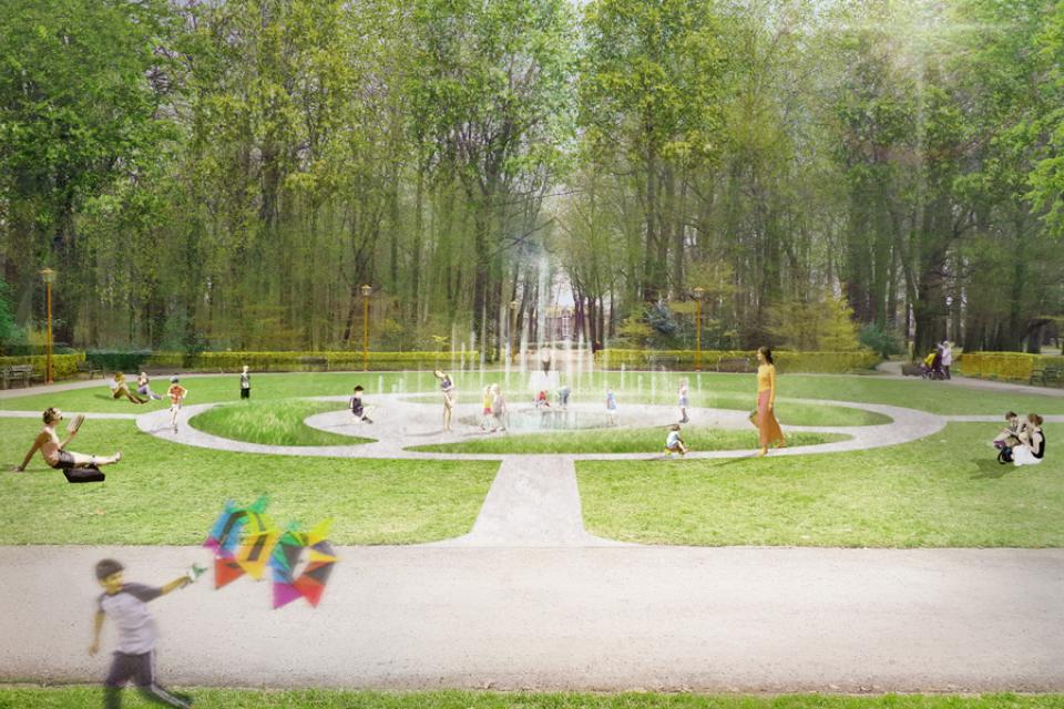 Antwerpen / Te Boelaerpark krijgt speelfontein