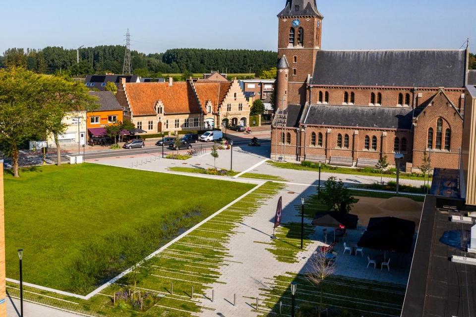 Wilsele / Klimaatadaptief en groen dorpsplein