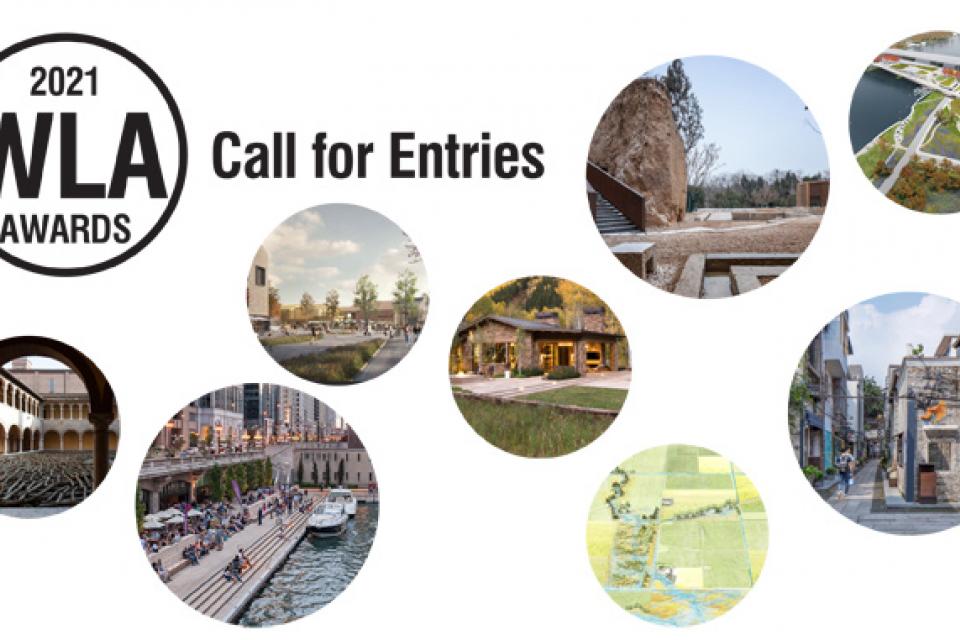 Dien een project in voor de World Landscape Architecture Award 2021